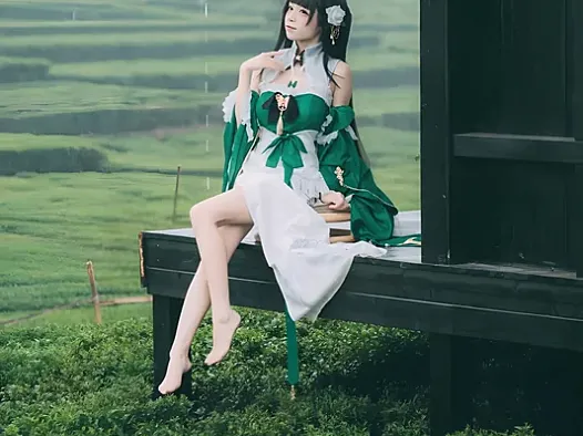 三無人型《逸仙》写真作品介绍|茶园中式田园风Cos赏析