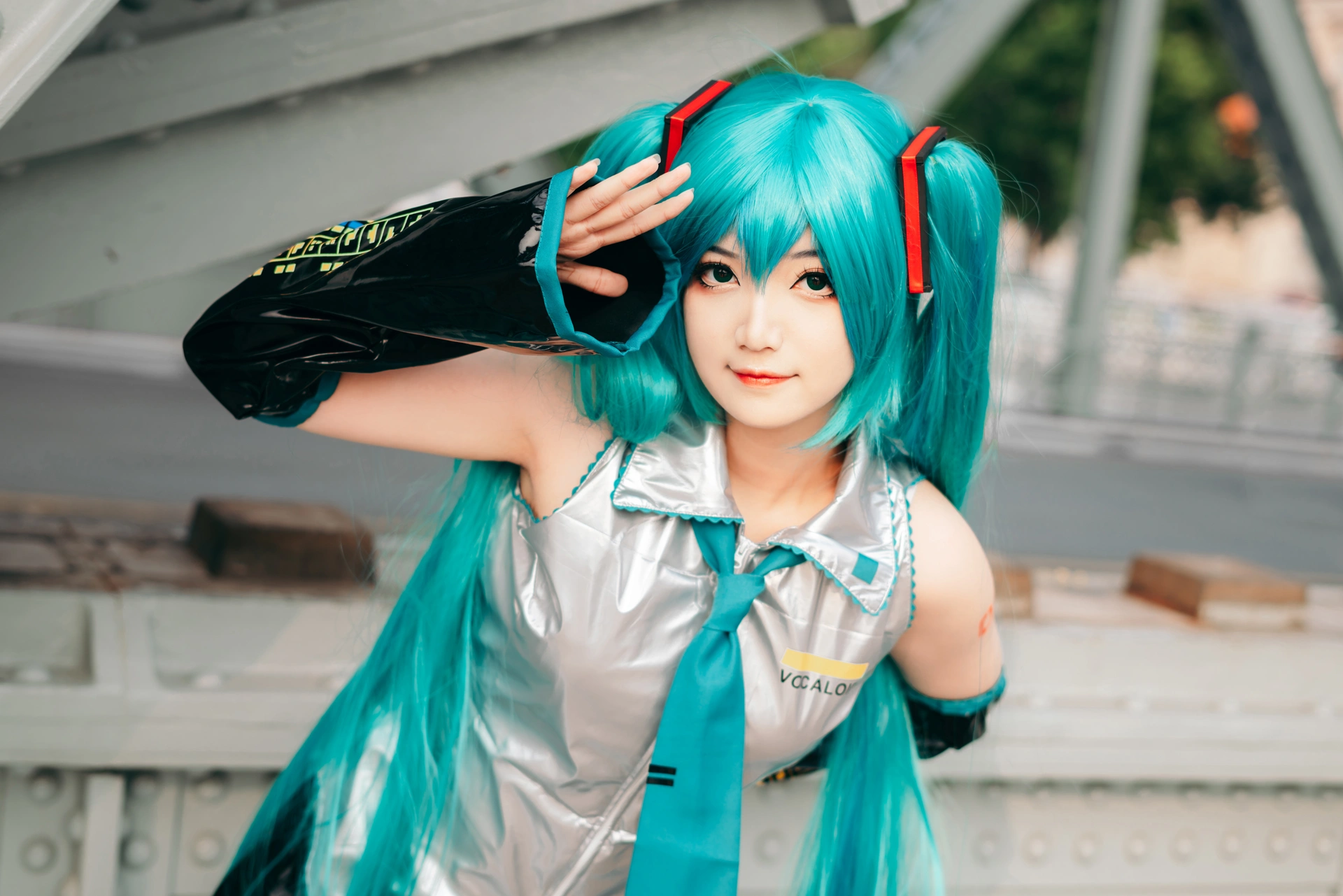 许枳经典初音未来Cosplay写真