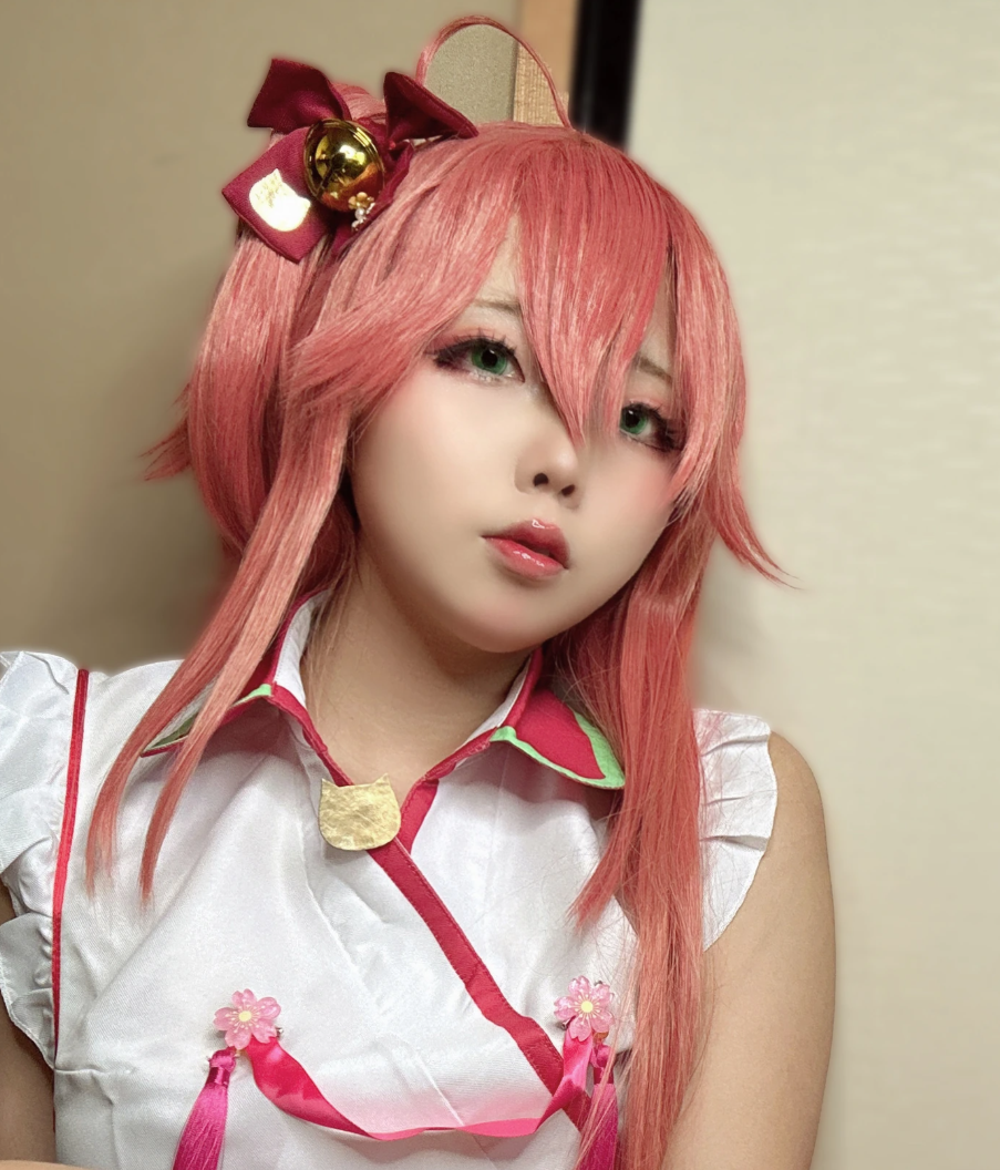 ChuChuMAGIC《9月号Class2》COS写真:粉发和缤纷和服风
