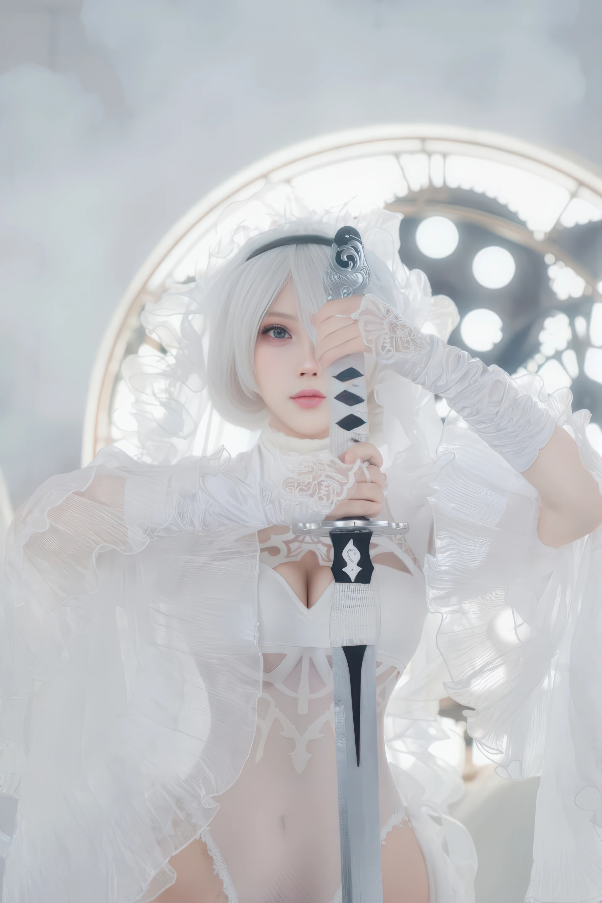 Cat Demon喵崽尼尔2B野性新娘COS