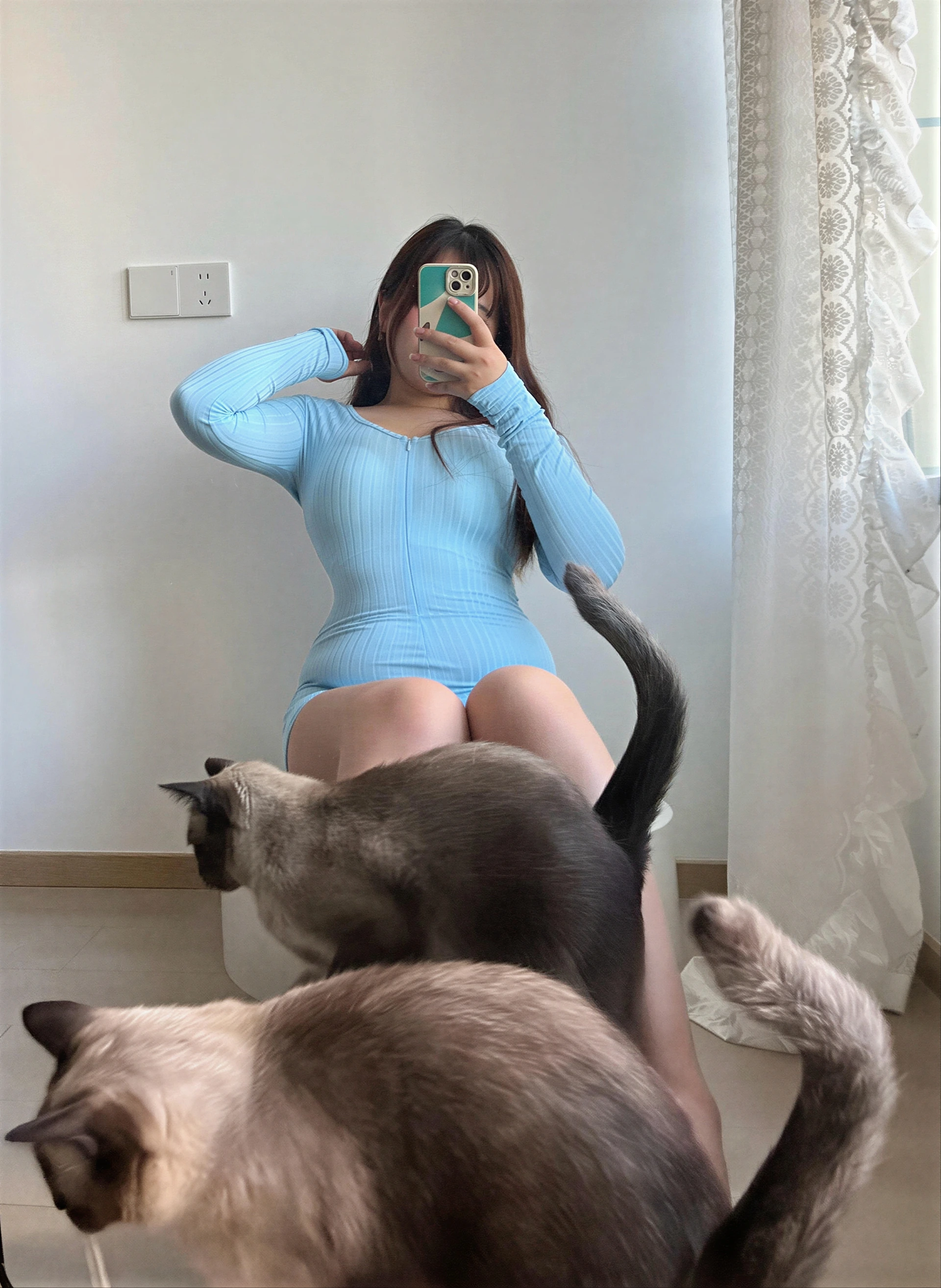 阿半今天很开心蓝色小甜点预览图1