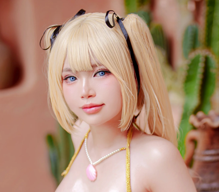 ZinieQ《Dead or Alive Marie Rose Bikini》:贝壳泳装里的夏日角色感