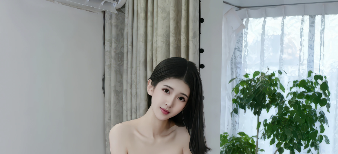 白小蝶《Xiuren秀人网 NO.11299》：蓝色紧身裙与餐桌窗光写真