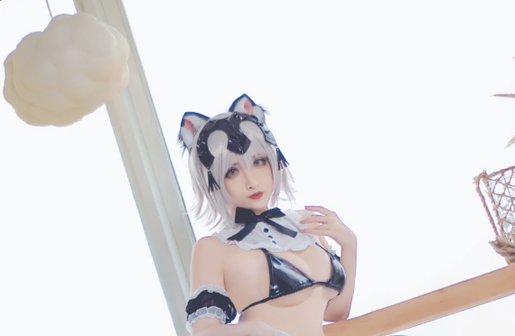 rioko凉凉子《FGO 黑贞德》图集：冷调盔甲和一点倔强的眼神